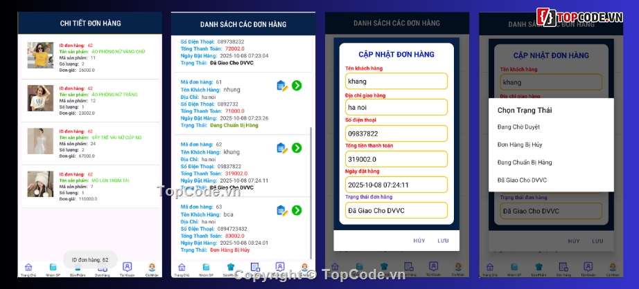 quần áo,android,android java,App bán hàng android,App bán hàng,app bán hàng android java