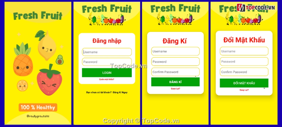android,App bán hàng,App bán hàng android,App,bán trái cây,app bán hàng andriod java