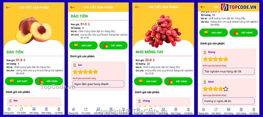 android,App bán hàng,App bán hàng android,App,bán trái cây,app bán hàng andriod java