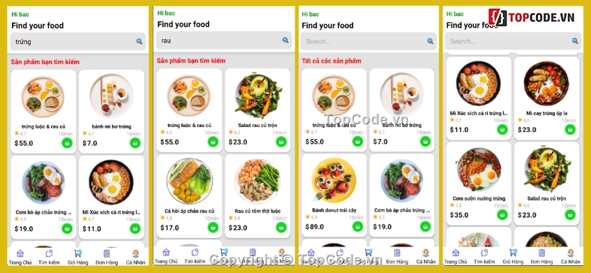 đặt đồ ăn,app đặt đồ ăn,app,app bán hàng android java,app bán hàng android,app android