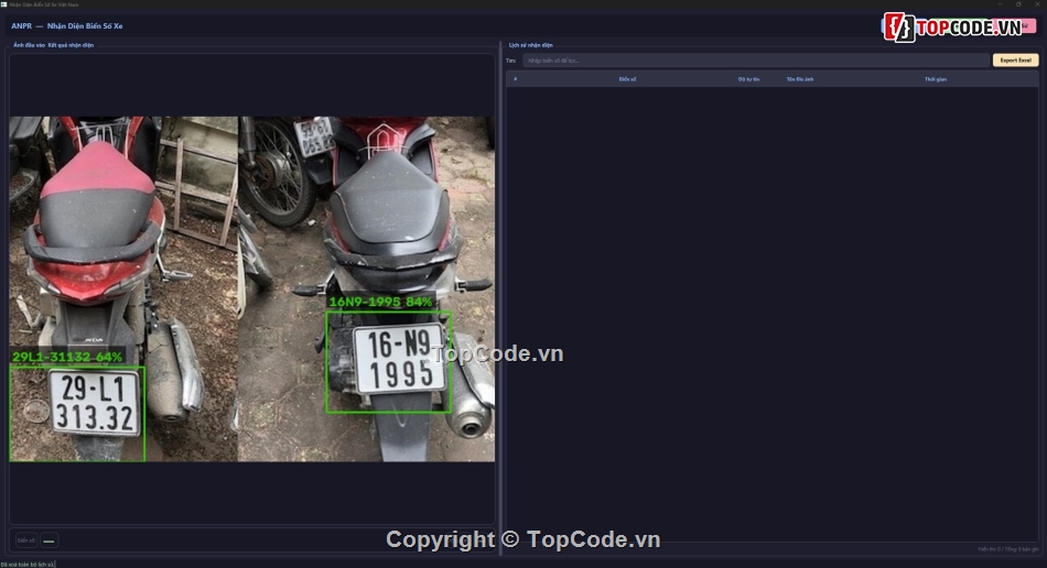 Nhận diện biển số,App python trí tuệ nhân tạo,Code bài tập lớn,Đồ án tốt nghiệp