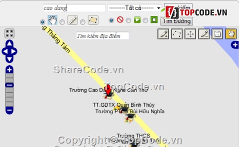 Bản đồ số,ban do chi duong,ban do tim duong di ngan nhat,ban do gis,webgis,mapgis