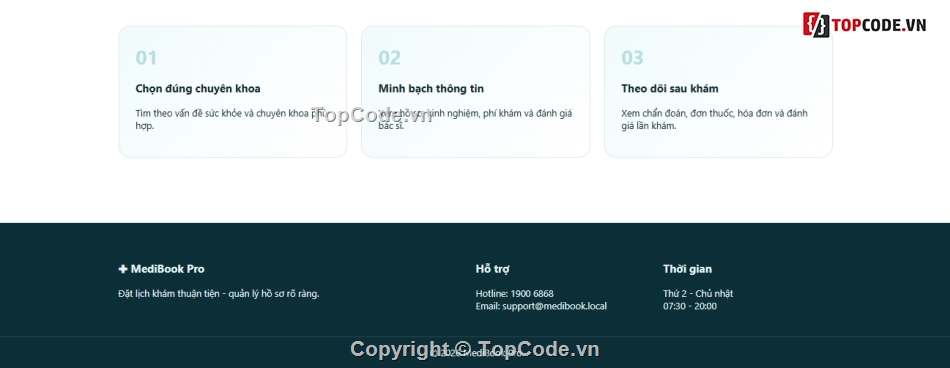 Đồ án web PHP,SQL,khám bệnh,website đặt lịch khám bệnh,web đặt lịch khám