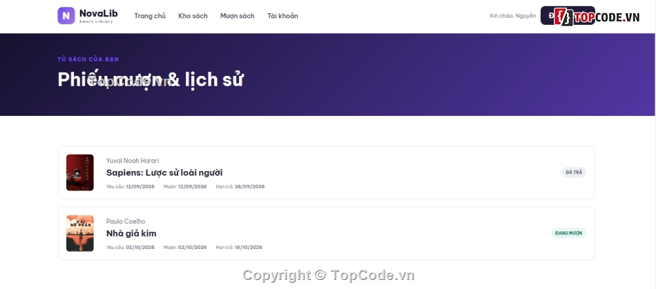 Quản lý thư viện,MVC,website,PHP MVC,web thư viện,đồ án website PHP