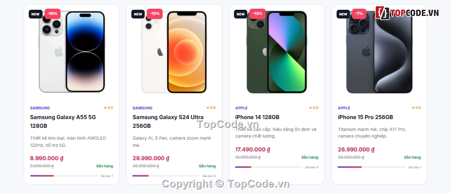 Website bán hàng,quản lý bán hàng PHP,PHP MYSQL,website bán điện thoại MVC,MVC,website