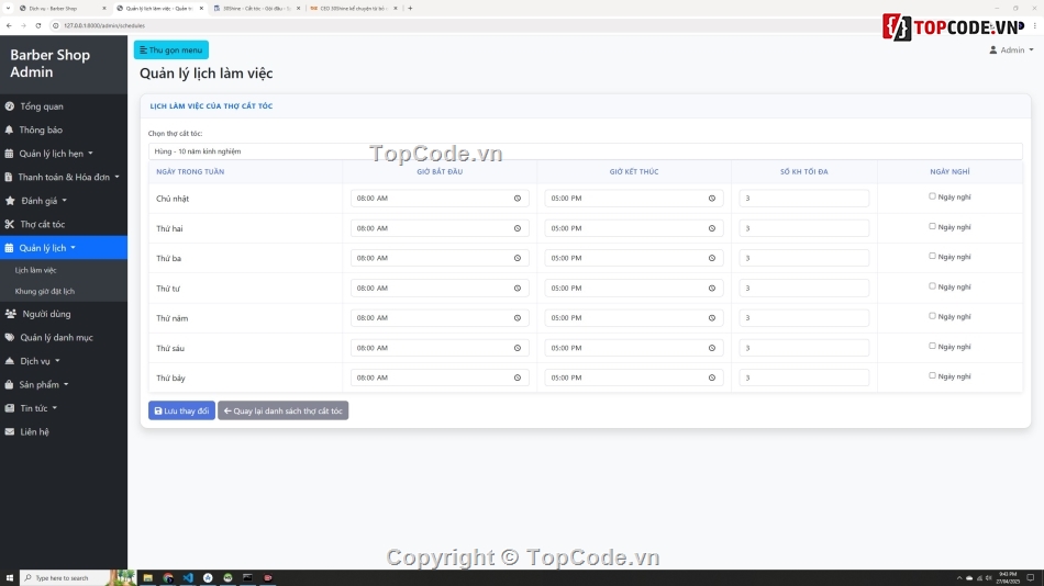 quanlytiemcattocnam,quanlybarbershop,webcattocphp,code de hieu           va de hiểu nhất