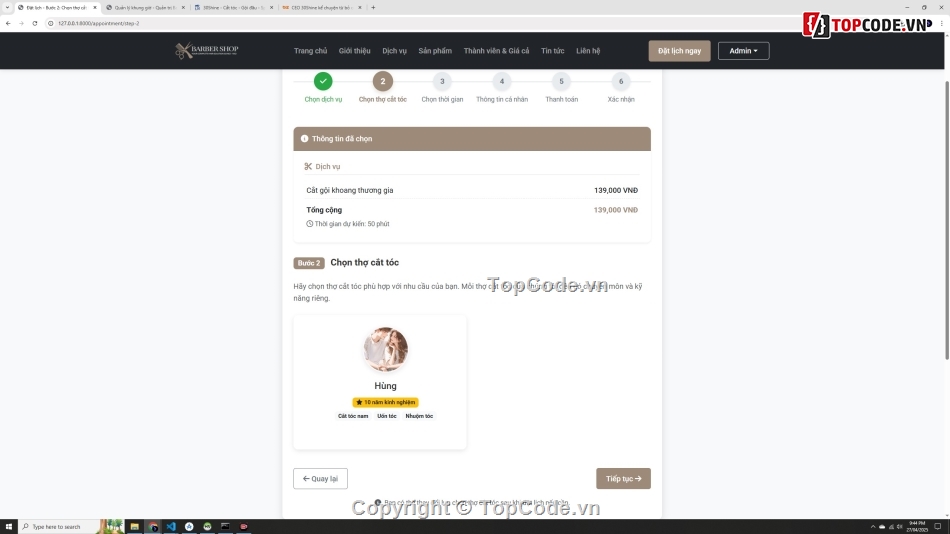 quanlytiemcattocnam,quanlybarbershop,webcattocphp,code de hieu           va de hiểu nhất