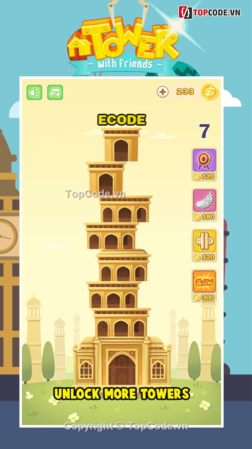 Tower Builder,Tower Building Unity5.5,tower