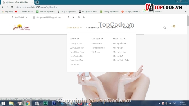 web mỹ phẩm,website bán hàng mỹ phẩm,code web mỹ phẩm,shop mỹ phẩm,website mỹ phẩm,Website bán mỹ phẩm wordpres