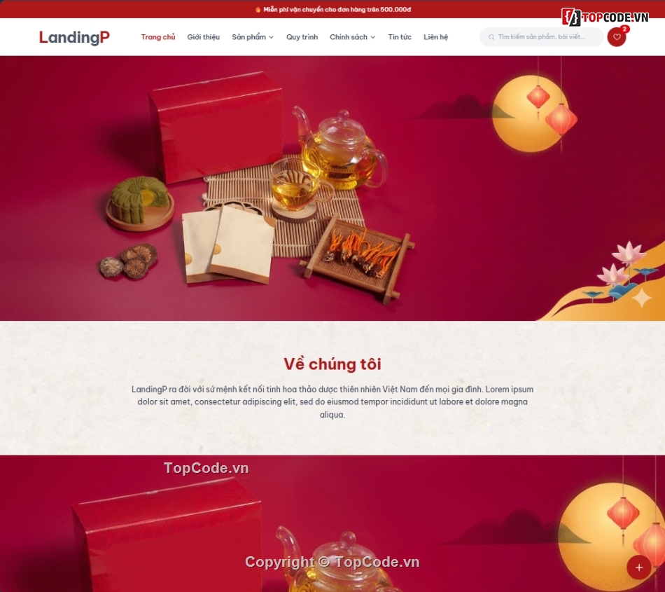 Landing Page,quản lý sản phẩm,source code quản lý,source code      database,Sản phẩm,Blog