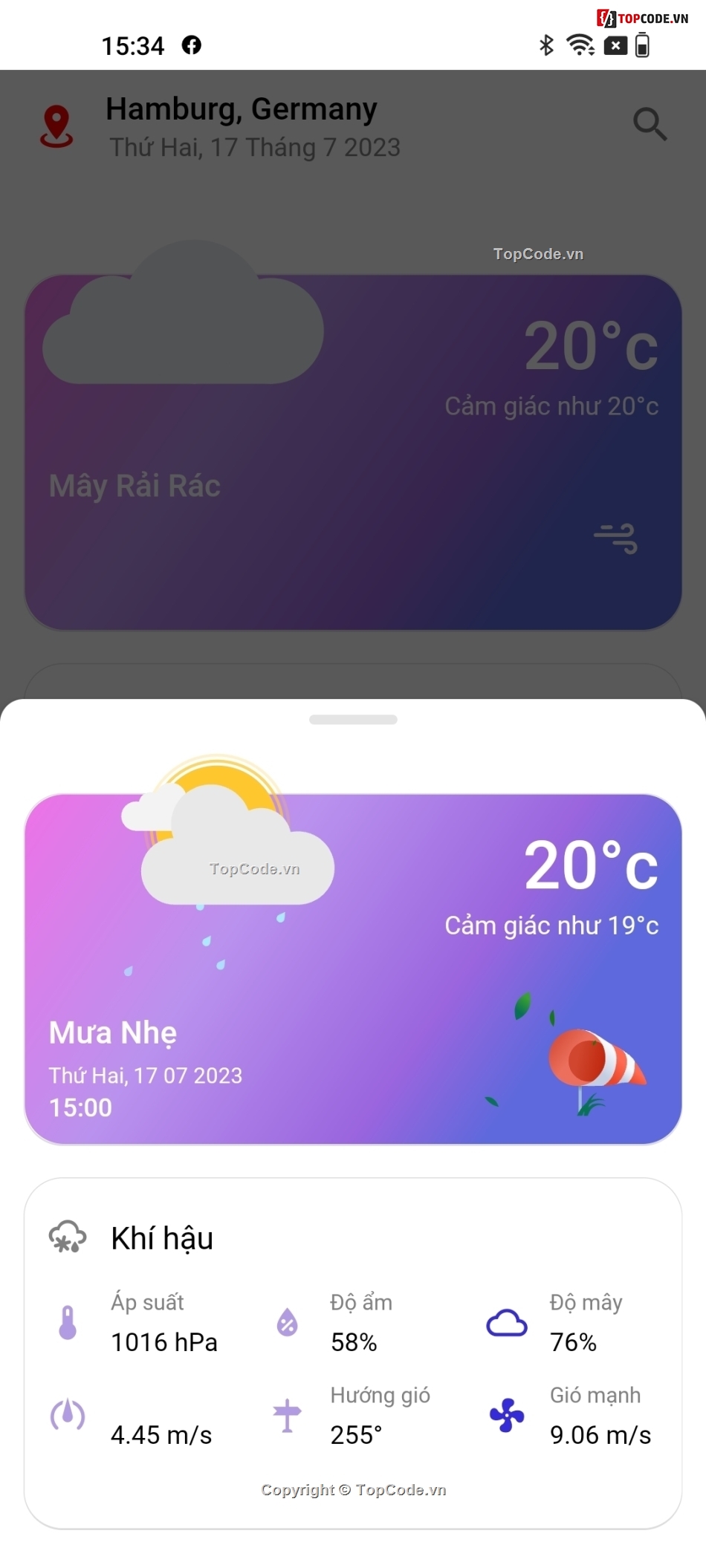 app dự báo thời tiết,dự báo thời tiết,code App dự báo thời tiết