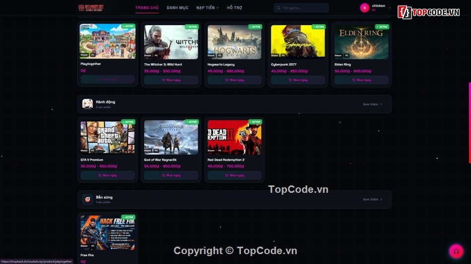 code key hack game,code key game,code bán key game tuỳ chỉnh,source code bán key game