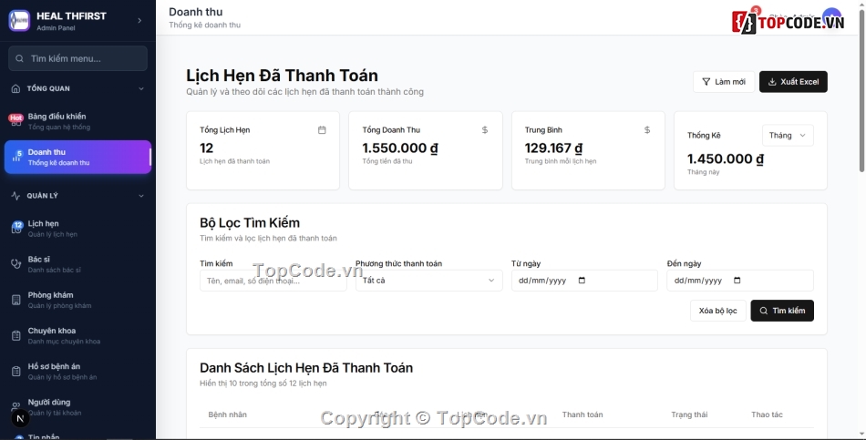 code live chat thanh toán online,Code đặt lịch khám,đặt lịch khám,Code đặt lịch khám trực tuyến