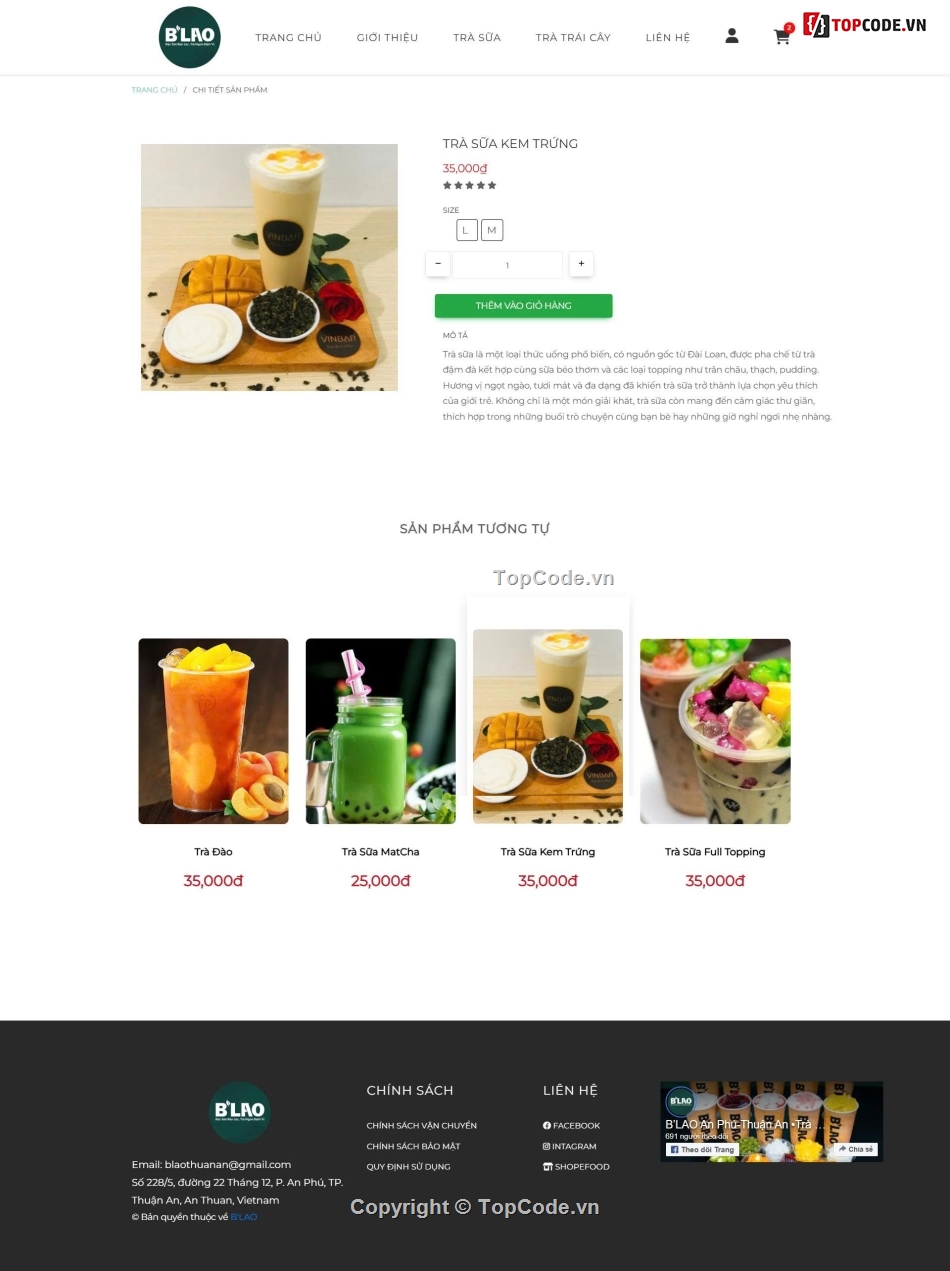 trà sữa,share code bán trà sữa,website bán trà sữa,bán trà sữa,web bán trà sữa