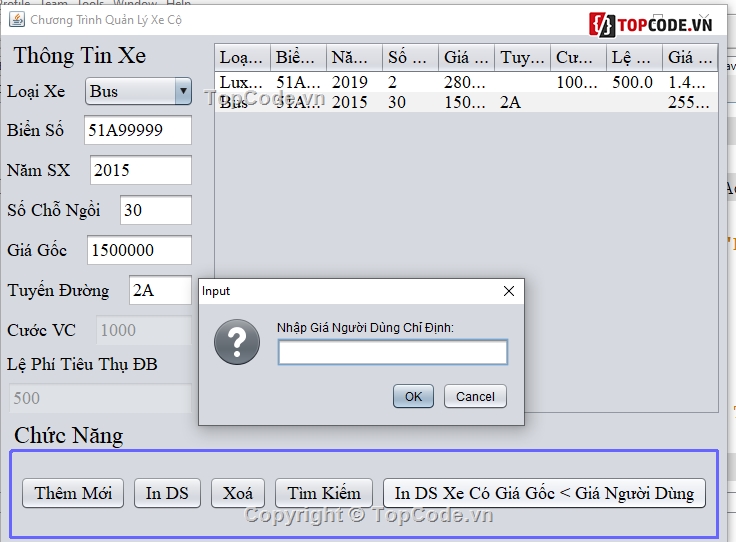 quản lý xe Java Swing,code quản lý xe,source code quản lý xe java,quản lý xe java