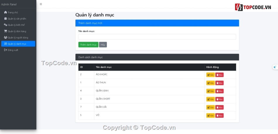 đồ án tốt nghiệp,Java Spring Boot,Code bán quần áo,Code đồ án