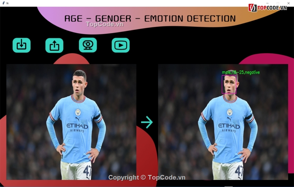 nhận diện độ tuổi python,nhận dạng khuôn mặt,nhận dạng cảm xúc,đồ án nhận dạng