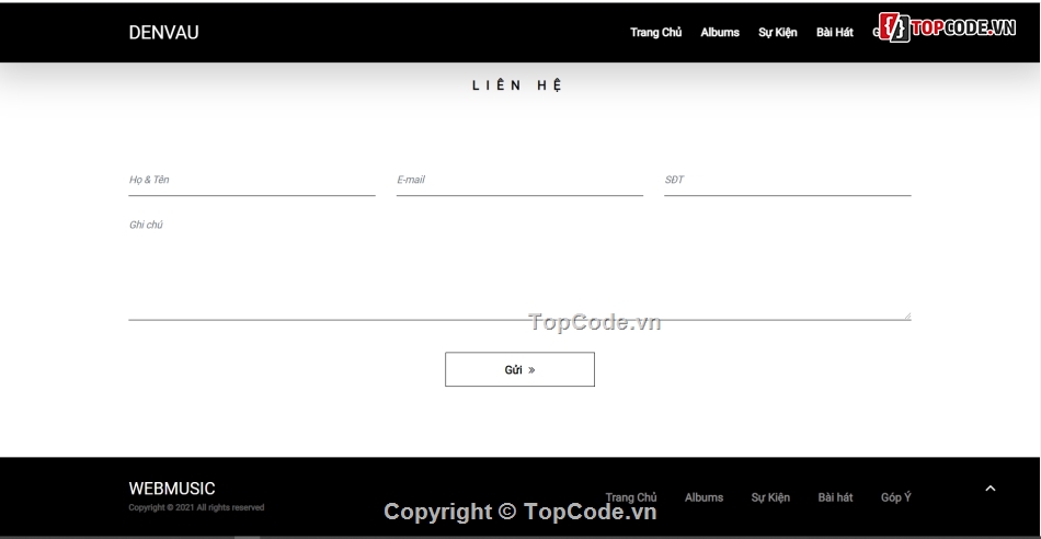 Code đồ án,website nhạc,album,nghe nhạc,php laravel,đồ án php