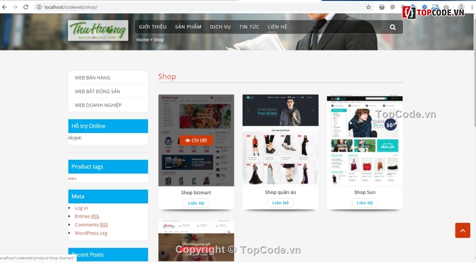 Code giới thiệu dự án,trang web bán hàng,Web giới thiệu,code website giới thiệu