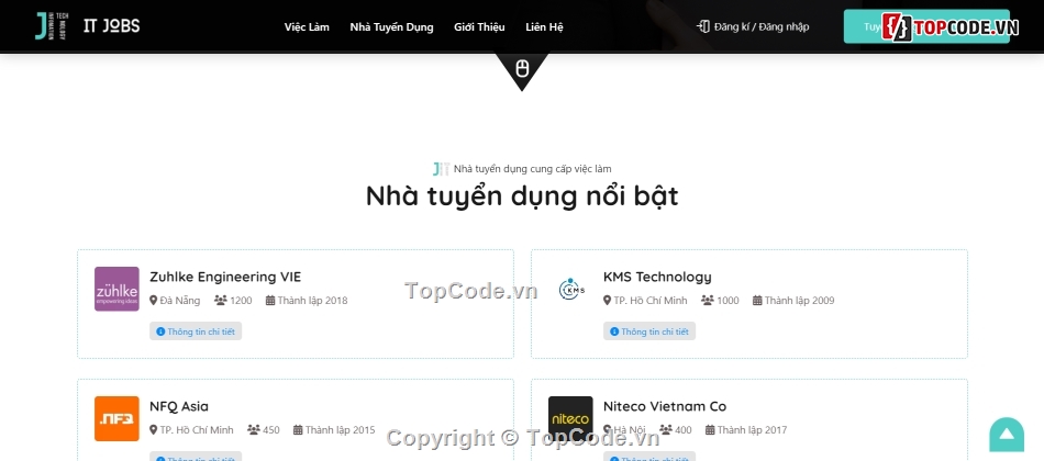 web tuyển dụng,website tuyển dụng,đồ án website,tuyển dụng