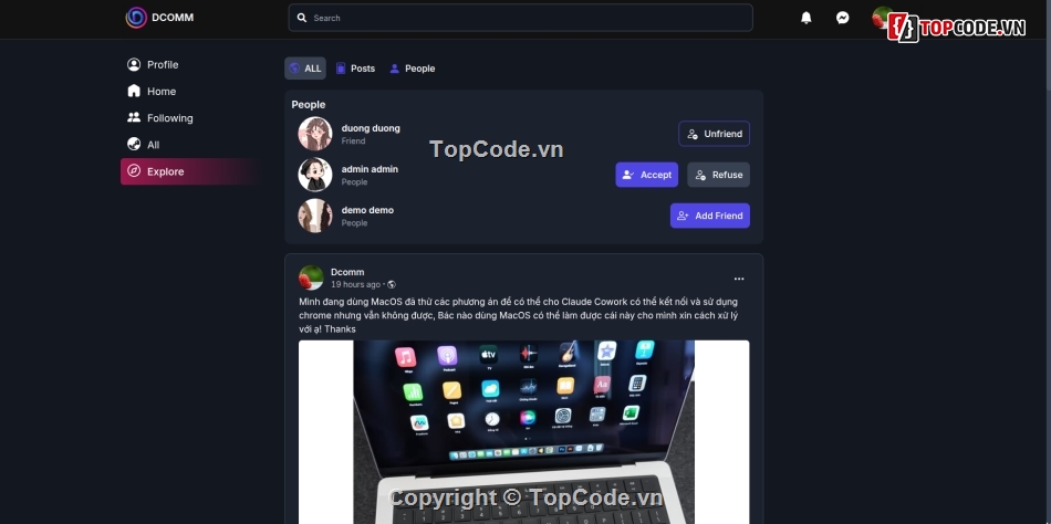 mạng xã hội,website mạng xã hội,website mạng xã hội Ducats community