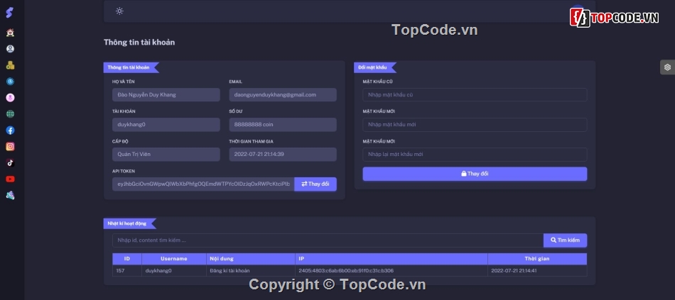 Code FaceBook,Code Order Dịch Vụ,Code Order Facebook