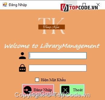 Code quản lý thư viện winform,đồ án c# quản lý thư viện,phần mềm thư viện C#