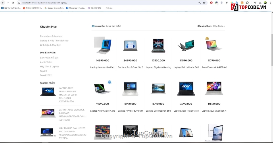 Code bán máy tính,Web bán máy tính,Website bán linh kiện máy tính,máy tính,web bán laptop,website laptop