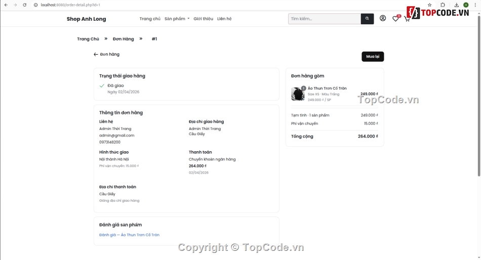 web bán thời trang,Code web thời trang,Code đồ án,Code PHP web bán thời trang,code đồ án web bán thời trang,đồ án web
