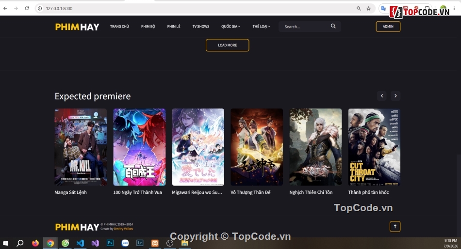 xem phim trực tuyến,Laravel,web phim,web xem phim trực tuyến,Code web xem phim trực tuyến,web phim trực tuyến