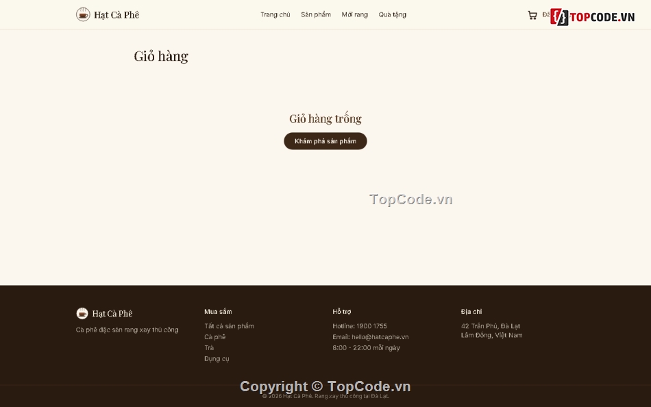 cà phê,python,website,web bán cà phê,website bán,Code web