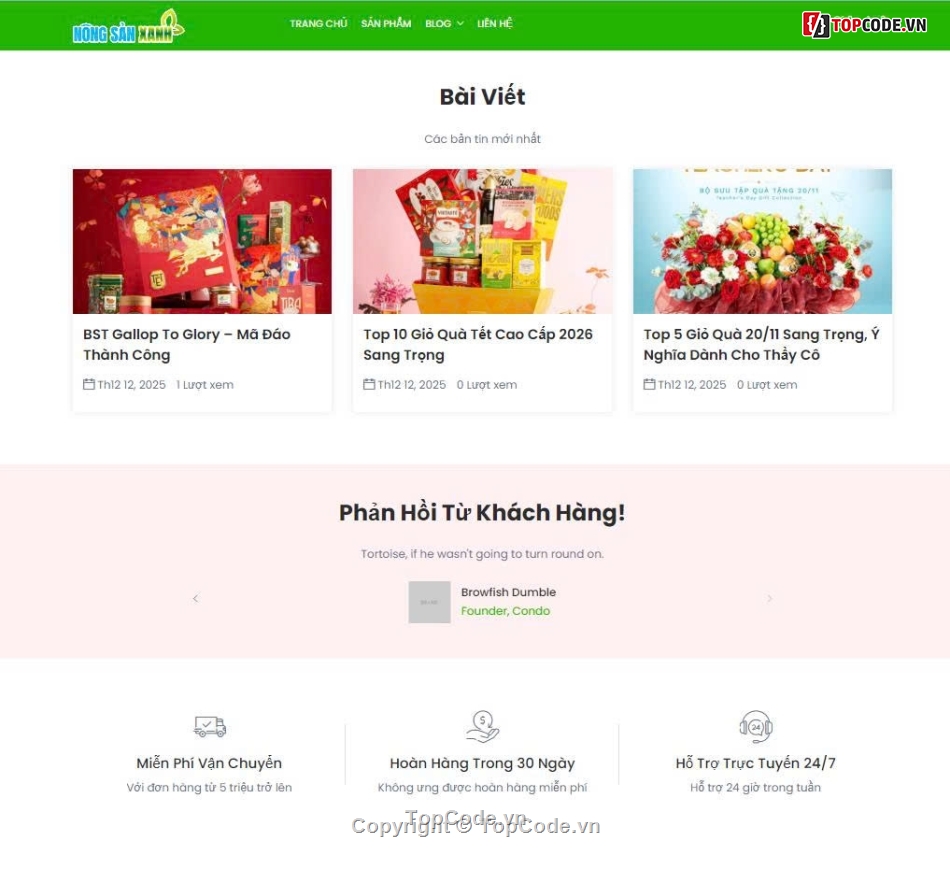 website bán,website nông sản,Code website bán  hàng,bán hàng PHP,website,Code web bán