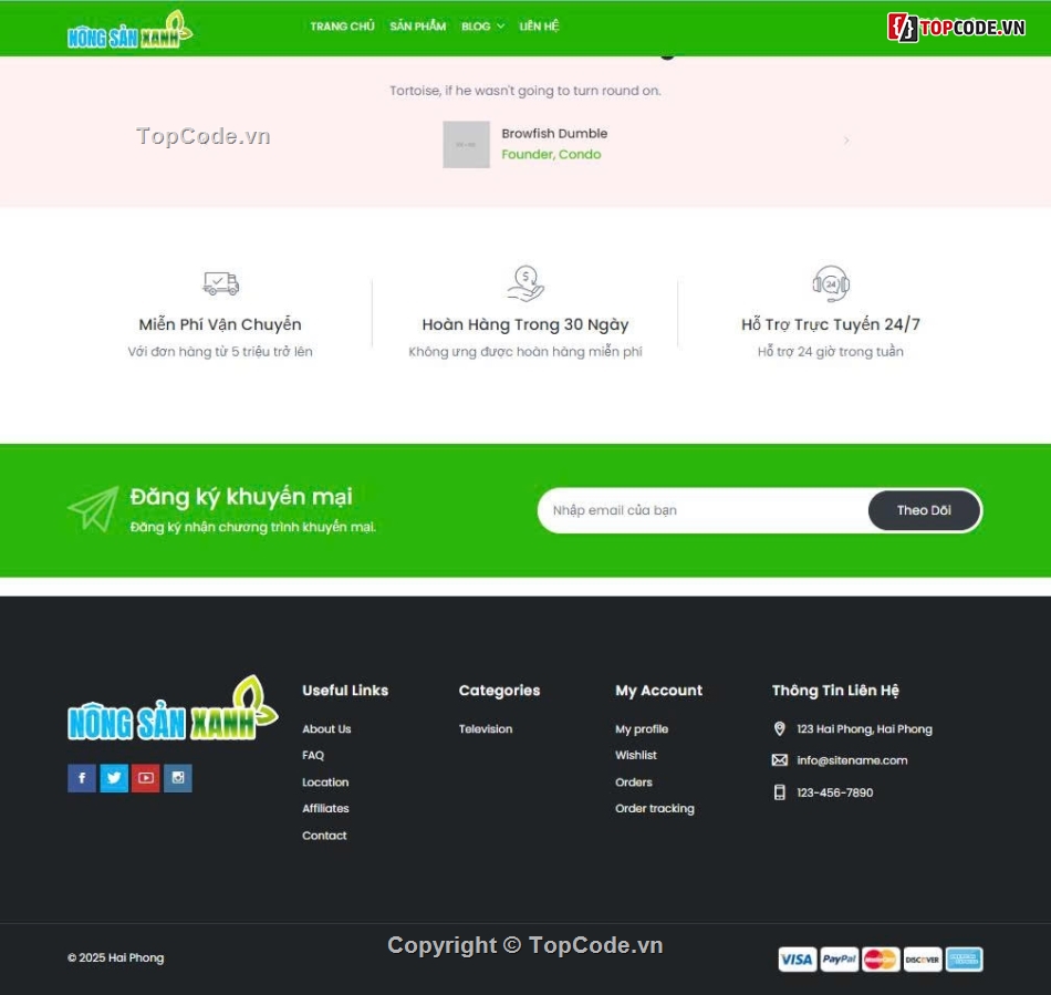 website bán,website nông sản,Code website bán  hàng,bán hàng PHP,website,Code web bán