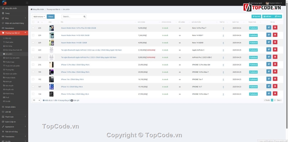 web thương mại điện tử,website bán hàng thương mại,website bán hàng điện tử,Code website thương mại điện tử