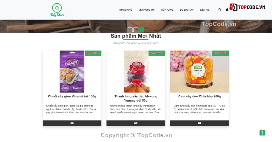 Website bán hàng,Website bán hàng PHP MySQL,Code website bán bánh kẹo