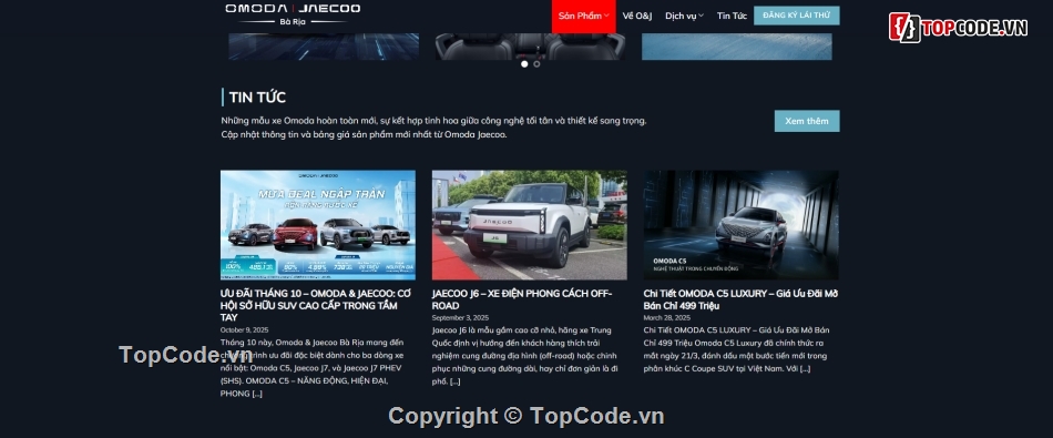code website kinh doanh tô tô,website bán xe ô tô omoda jaecoo,source website omoda jaecoo,source website ô tô