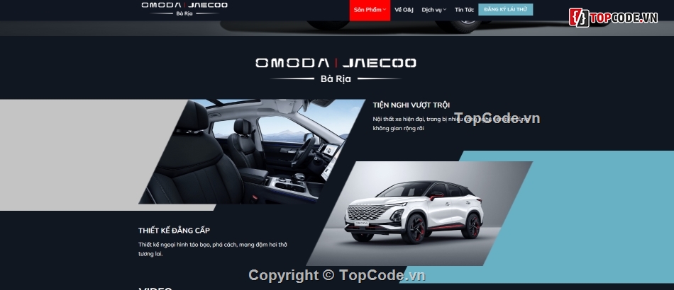 code website kinh doanh tô tô,website bán xe ô tô omoda jaecoo,source website omoda jaecoo,source website ô tô