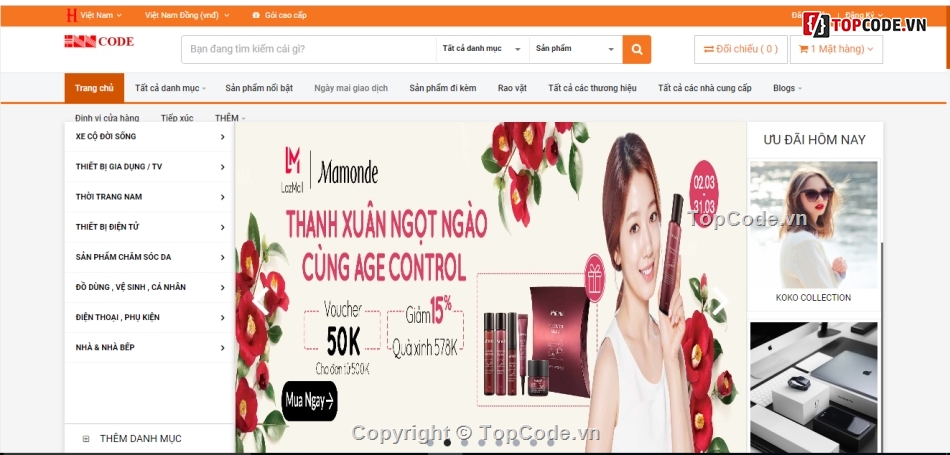 Web bán hàng,Code Shop Thương Mại,Full code web thương mại,source code shop bán hàng,code website thương mại