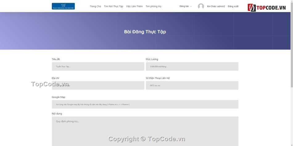 Code PHP  phòng trọ,Code Website Tìm kiếm,Code web  phòng trọ