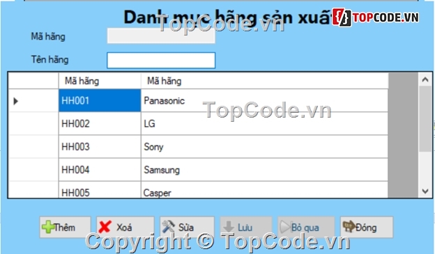 Code quản lý,quản lý cửa hàng,server