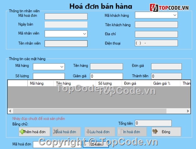 Code quản lý,quản lý cửa hàng,server