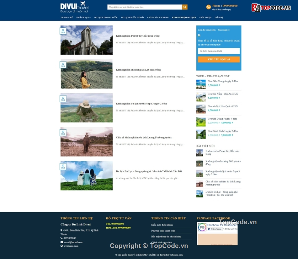 Code Website du lịch,Full code website du lịch,website giới thiệu khách sạn,Code web giới thiệu tour du lịch,code du lịch đặt phòng