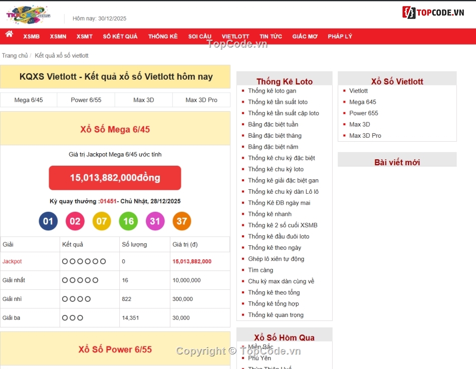 code xổ số,xổ số tự động,code wordpress,source code xổ số