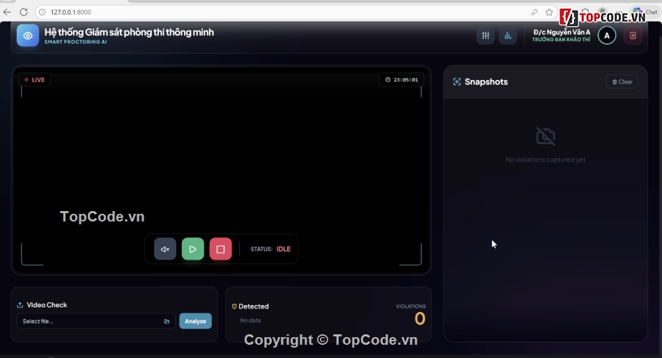 AI,Đồ án,Đồ án AI,hệ thống giám sát,đồ án web