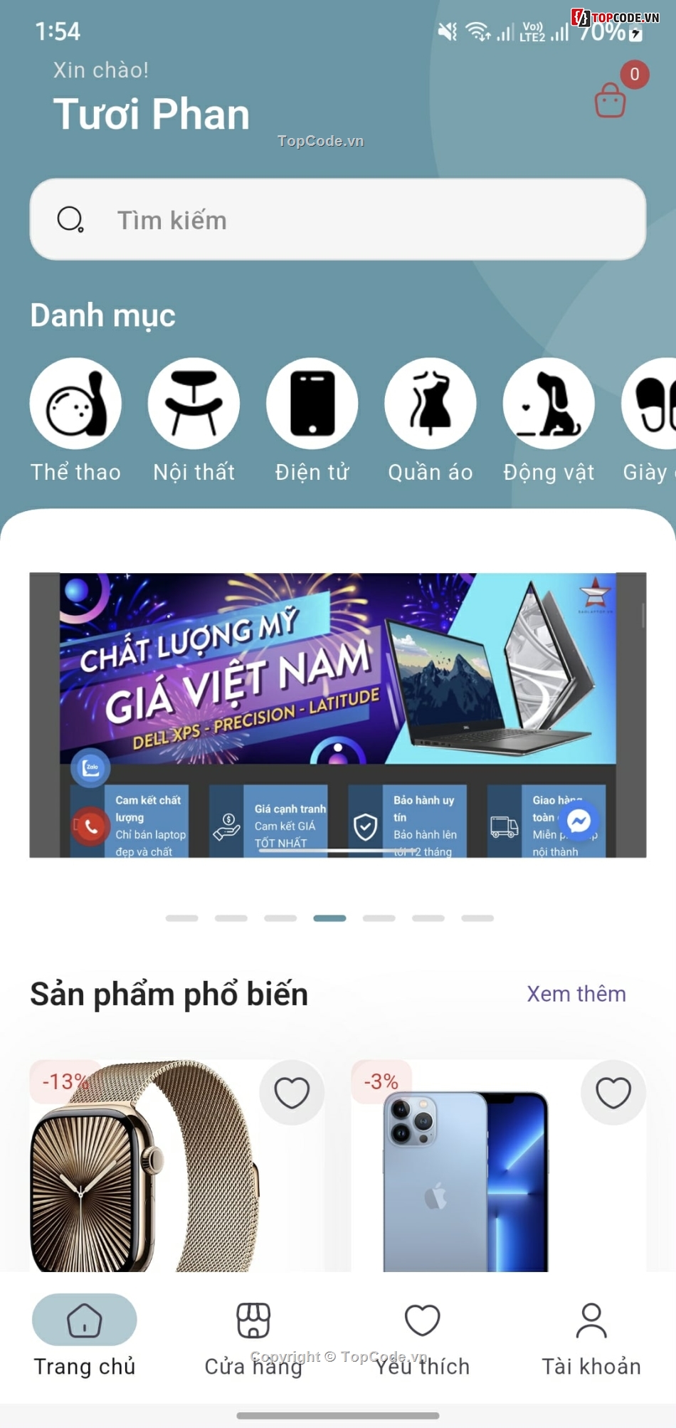 Ứng dụng thương mại điện tử,code thương mại điện tử,Fullter,Ứng dụng,Ứng dụng  Android