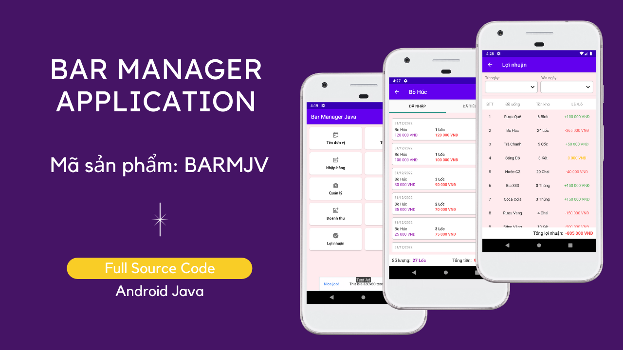 quan ly quan bar android app,android app bar manager,bar manager android source code,quan ly do uong android app,quan ly nha hang android app,manager drink android app