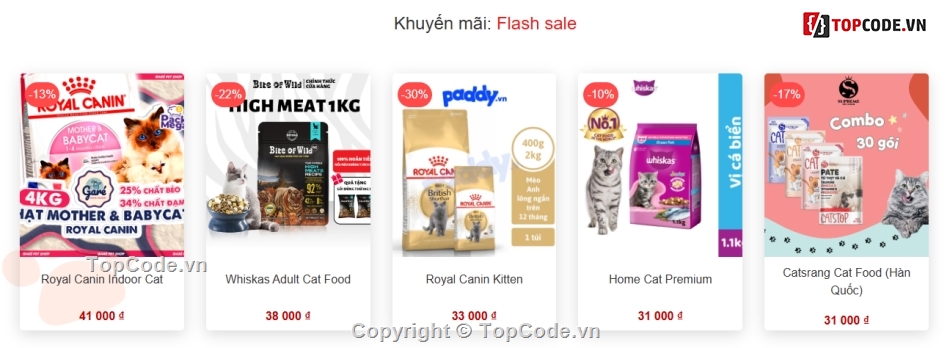 Đồ án web PHP,web bán sản phẩm,website bán hàng php,code web bán hàng,web bán đồ ăn thú cưng