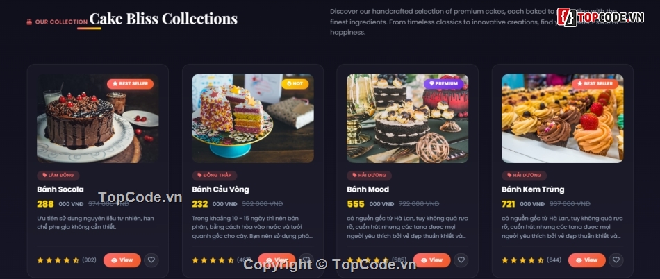 Đồ án,Đồ án web PHP,web bán sản phẩm,trang web bán hàng,website bán,web bán bánh
