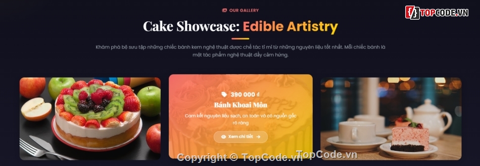Đồ án,Đồ án web PHP,web bán sản phẩm,trang web bán hàng,website bán,web bán bánh