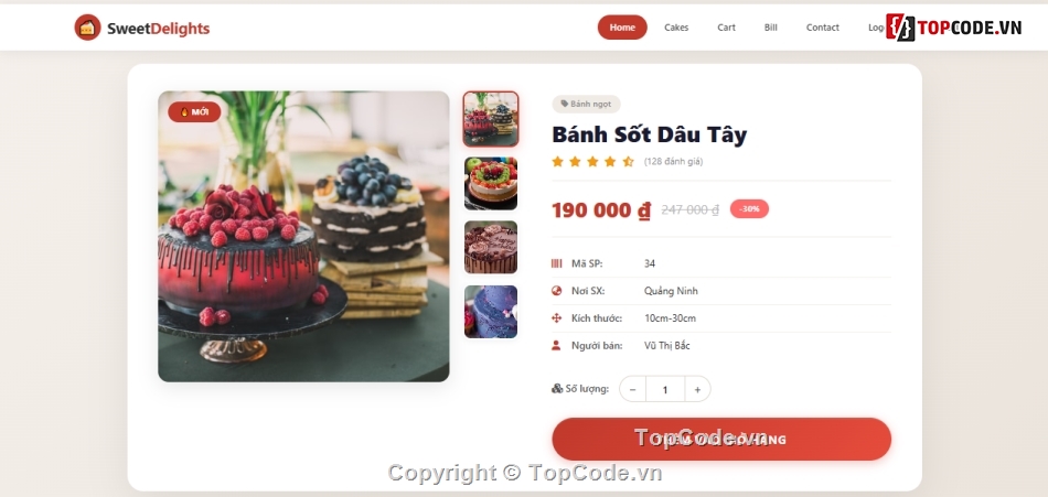 Đồ án,Đồ án web PHP,web bán sản phẩm,trang web bán hàng,website bán,web bán bánh